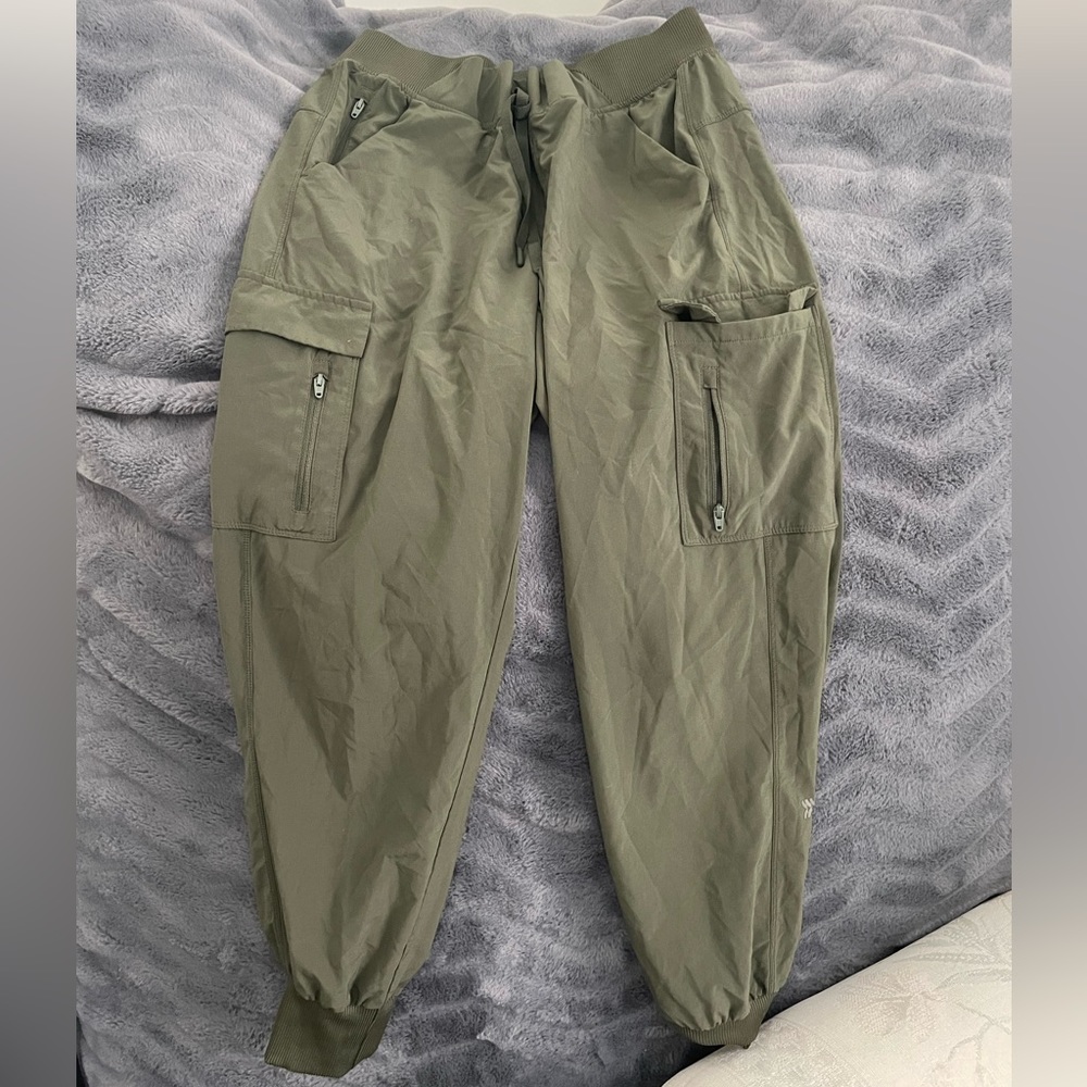 Army Green Athletic Joggers!